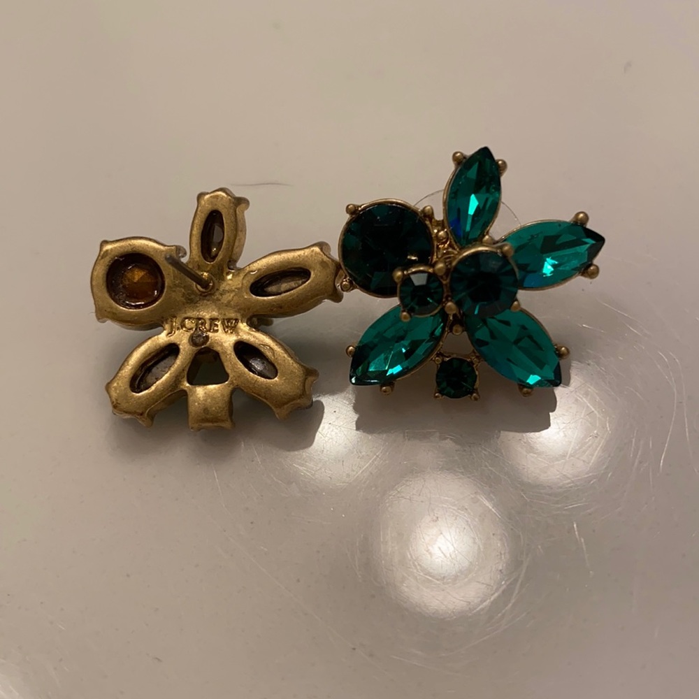 J. Crew teal stud earrings